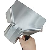 OSVJE Stainless Steel French Fry Popcorn Scoop, Multipurpose Utility Scooper for Quick Filling Bags & Boxes, Perfect for Fries, Snacks, Desserts, Stable and Easy to Clean(Right Handle)