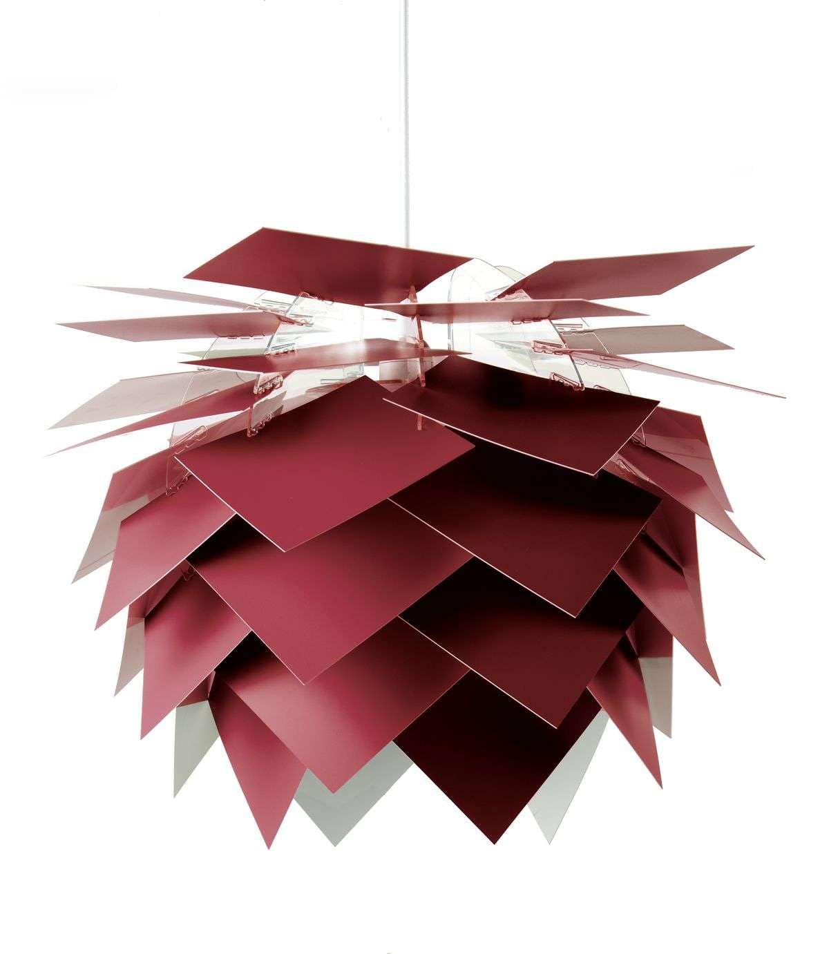 Dyberg Larsen Illumin Red Dusty Earth Hanging Pendant, 45 cm Diameter — image 1