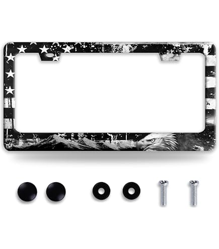 Chrome License Plate Frame - "I'd Rather Be Fishing" - Novelty Auto Accessory