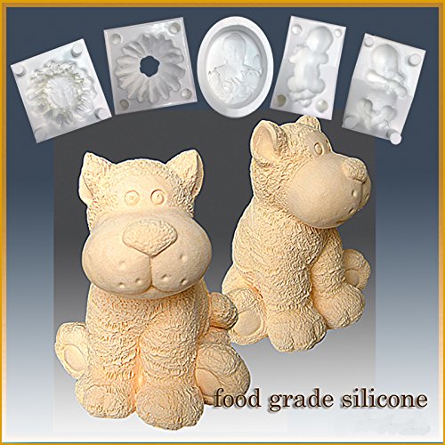 Click Here to See More Images Toy Tiger- Silicone Soap/sugar/fondant/chocolate/marzipan 3d Mold