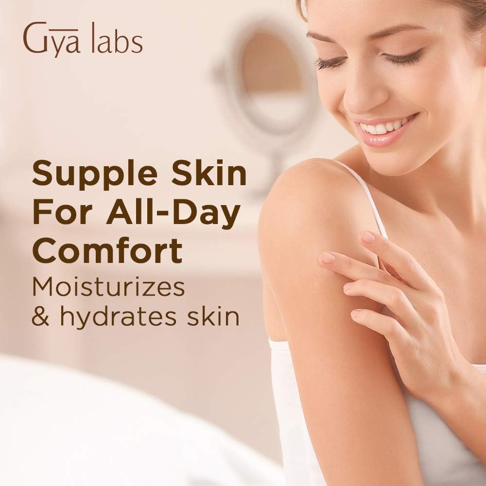 Gya Labs Calming Massage Oil for Serene Sleep & Ache Free Days-Lavender, Chamomile & Organic Argan Infused Body Oil for Hydrated Skin-100% Pure & Natural Massage Lotion for Massage Therapy-6.76 fl.oz: Health & Personal Care