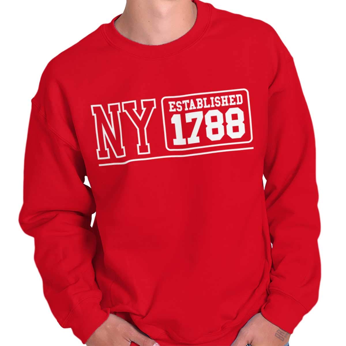 NY Vintage Student Athletic New York Gym Unisex Crewneck Sweatshirt