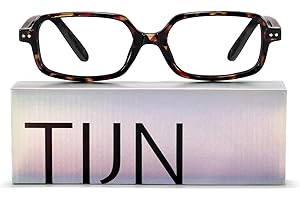 TIJN Magnus Blue Light Blocking Glasses for Women Men,Square Cat Eye Frame Bluelight Glasses for Gaming/Computer/Screen