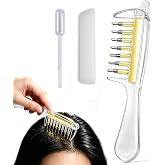 Scalp Essential Oil Comb, Hair Care Serum Applicator, Minoxidil Applicator | Scalp Hair Growth Care Essential Oil Applicator, Hair Follicle Treatment For Thinning Hair And Hair Loss