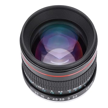 Pomya Lente de cámara Profesional para Canon para Nikon, 85 mm F1 ...