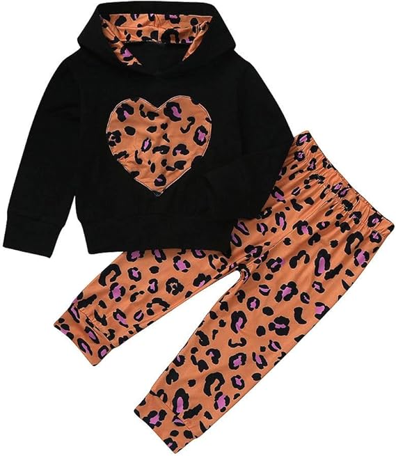 Amazon Co Jp 子供服 女の子 ヒョウトップ パンツ 2点セット 女の子服 長袖 子ども服 あたたかい 可愛い 新生児 女の子 秋冬 人気 子供服 撮影 写真 満月 幼児服 おしゃれ カジュアル 通園 通学 キッズ 上下セット服 ベビー服 キッズ服 服 ファッション小物