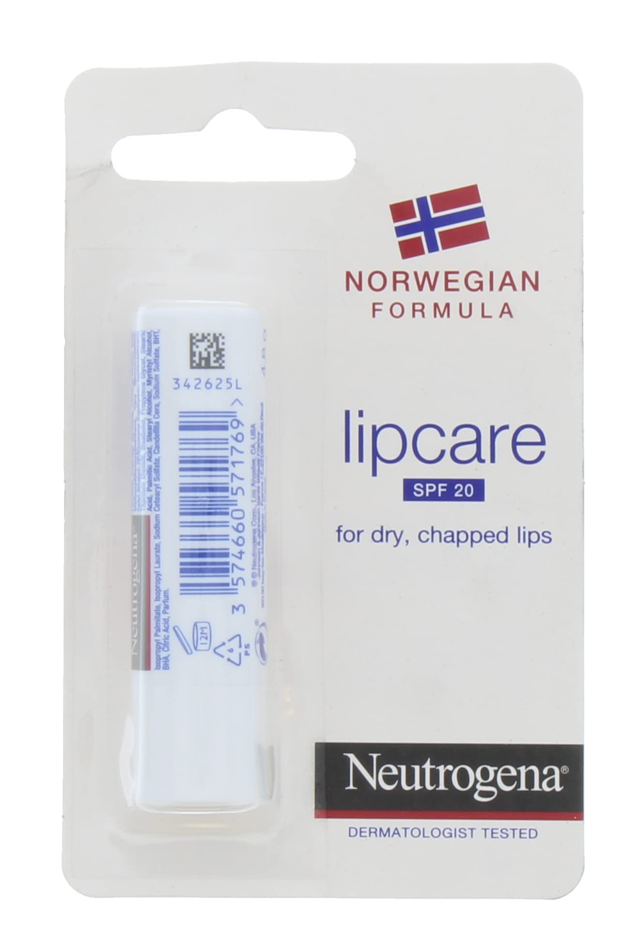 Neutrogena Lip Care For Cracked & Chapped Lips Concentrated Formula - 4.8g