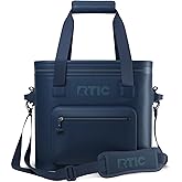 RTIC 30 Can Ultra-Tough Soft Cooler Pro, Insulated, Waterproof, Leak Proof, Portable Floating Bag for Beverage, Drink, Lunch, Outdoor, Beach, Car,Camping, Picnic, Fishing, Boat