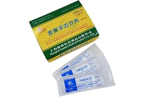 ZGHSWM 100pcs/Lot 10#11#12#15#20#21#22#23#24# Carbon Steel Surgical Blade with Independent Packing(No.20)