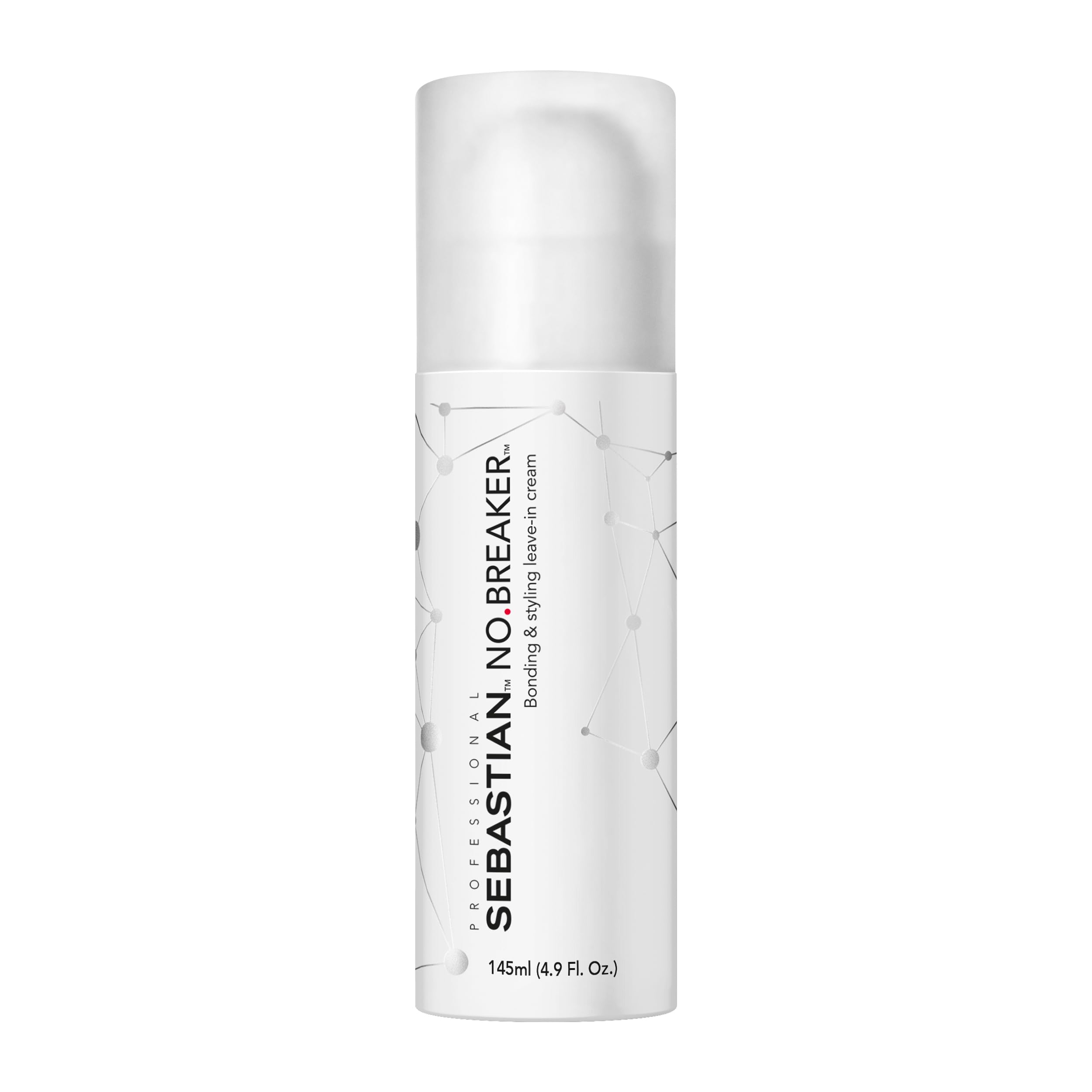Sebastian Professional No.Breaker Bonding and Styling Leave-in Cream | Intense Conditioning Cream with Heat Protection | 72 HR Frizz-Free, Flexible Hold | 145ml
