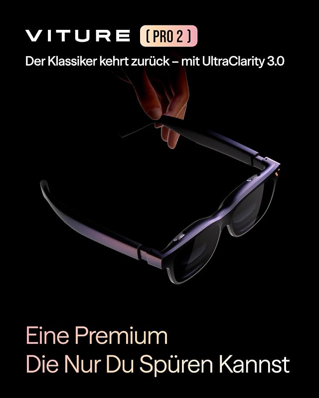Pro 2 XR/AR-Brillen – UltraClarity 3.0 120 Hz, 1600 Nits, 50° FOV — Foto 2 von 8
