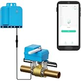 YoLink Water Shutoff Kit: X3 Valve Controller + EVO Valve Operator | No Pipe Cutting, Up to 10-Year Controller Battery, App Control, LoRa YoLink Protocol Up to 2034 Feet, YoLink Hub Required