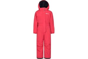 Mountain Warehouse Cloud Kids All in 1 Snowsuit - Waterproof Skisuit