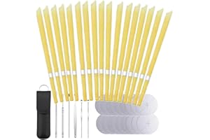 AEDNX 16 Pcs Ear Pick Ear Wax Removal Kit and 360° Spiral Design Stainless Steel Ear Wax Removal Kit, with a Storage Box Portable Kit for Home and Travel