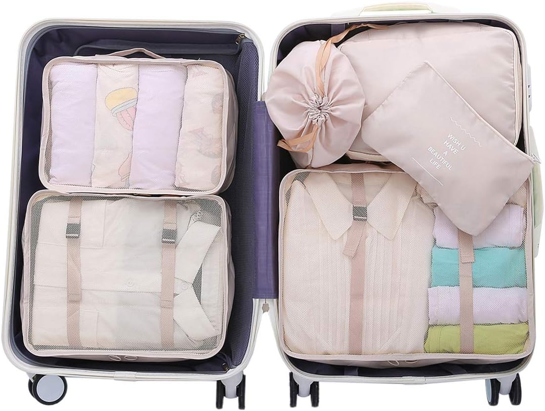 OEE Luggage Packing Organizers Packing Cubes Set for Travel