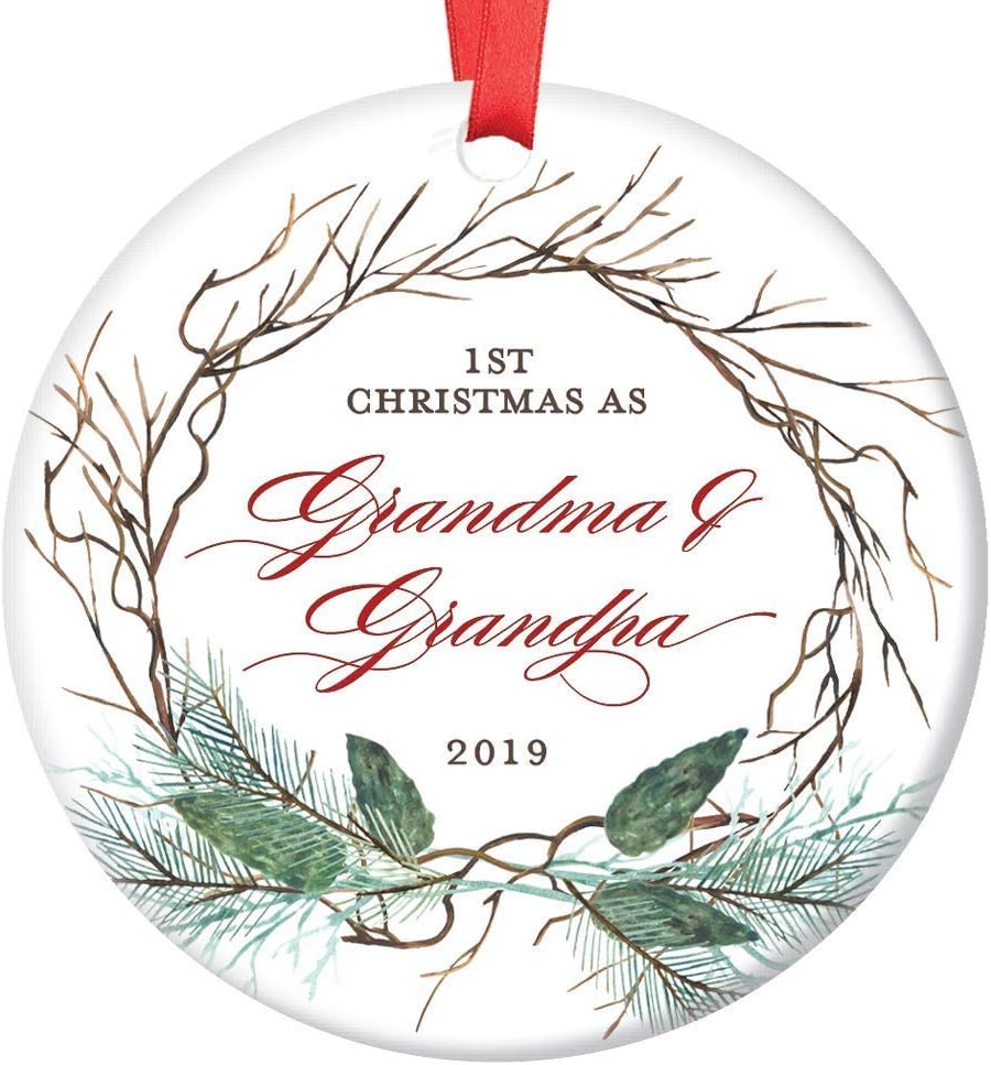 grandson's first christmas ornament 2019