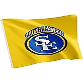 Desert Cactus Southeastern Oklahoma State University SOSU Flag - 3 x 5 Feet Savage Storms Banner, Indoor/Outdoor Durable Fabric, 100% Polyester Design (Style 1)