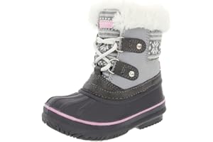 LONDON FOG Girls Toddler Tottenham Cold Weather Snow Boot