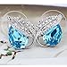 Mondaynoon Swarovski Elements Lovesick Leaf Jewelry Set
