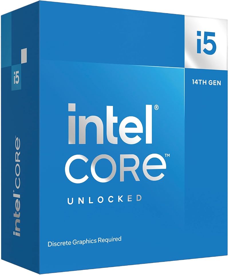 Intel Core i5-14600KF Desktop Processor 14 Cores 5.3 GHz Unlocked LGA1700