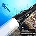 Goldenguy 1200LM Cree Xml-L2 Scuba Dive Diving LED Flashlight Torch 100m Underwater Waterproof Submarine Light Fishing Handheld Torch(without Battery)