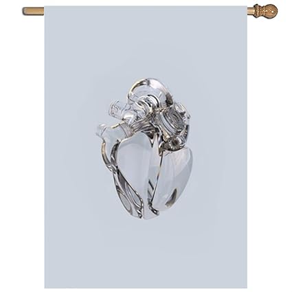 Amazon Com Glass Engine Like Heart Spring House Flag Funny Puppy
