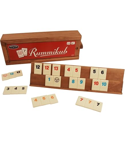 Yard Rummikub Retro Rummyq Rummikub Game Set In Red Green Racing Stripes