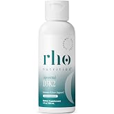 Rho Nutrition Liposomal D3K2 Liquid Supplement | High Absorption Formula, Vitamins D3 &amp; K2, Immune, Bone, Muscle &amp; Heart Support, 30 Servings