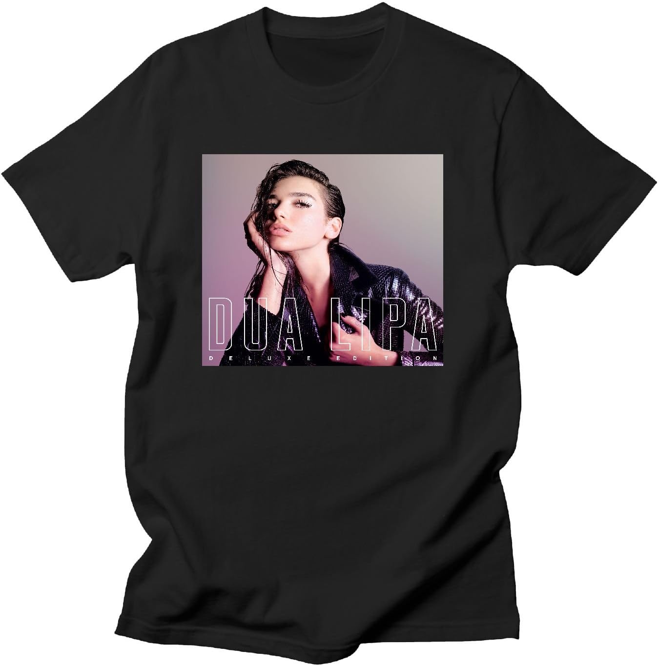 ILONSE Women's DUA Lipa Deluxe T Shirts Black
