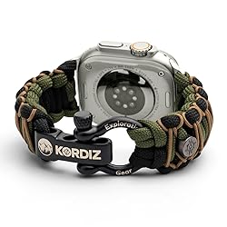 KORDIZ Survivor Pro,Paracord Apple Watch Band