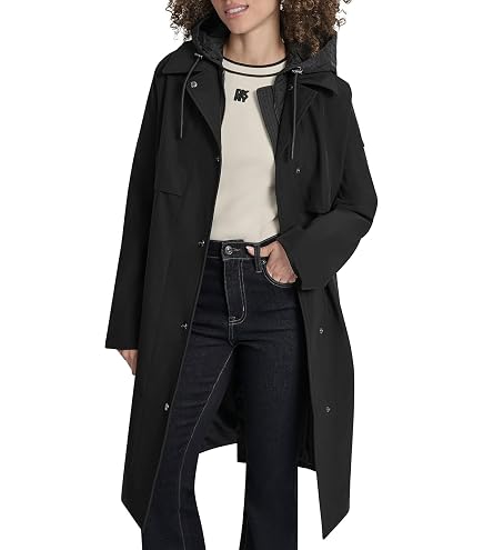 Amazon.com: G-STAR RAW Rider Trench Coat, Dark Black, Large