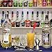 Bar Spoon Set (3 Spoons) – 1 Twisted Mixing Spoon with Knob – 1 Long Handle Twisted Spoon with Trident – 1 Spiral Bar Spoon with Disc – Set of 3 For Stirring All Kinds of Cocktails