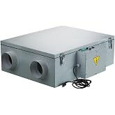 VENTS-US Frigate ERV 150 Whole House Ventilation System - 180 CFM | Fresh Air Intake and Humidity Exhaust for Balanced Indoor Comfort, Includes Washable Filters and Anti-Freeze Protection