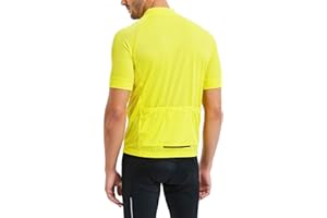 CATENA Men's Cycling Jersey Short Sleeve Shirt Running Top Moisture Wicking Workout Sports T-Shirt