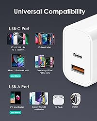 [4 Pack] USB C Charger Block Fast Charging