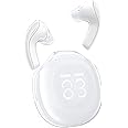 ACEFAST T9 Bluetooth Earphones True Wireless Earbuds 5.3 Headphones with ENC Noise Canceling Earbuds 30h Playback LED Power Display Built in Mic Headphones with IPX4 Waterproof for Sports White