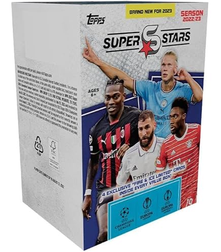 Topps - Cards Colecionáveis FC Barcelona Fan Set 23/24 com 28