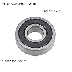uxcell RLS4-2RS Deep Groove Ball Bearings 1/2-inch