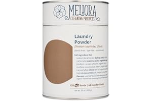 Meliora Cleaning Products Laundry Powder Detergent (128 HE Loads), Lemon-Lavender-Clove