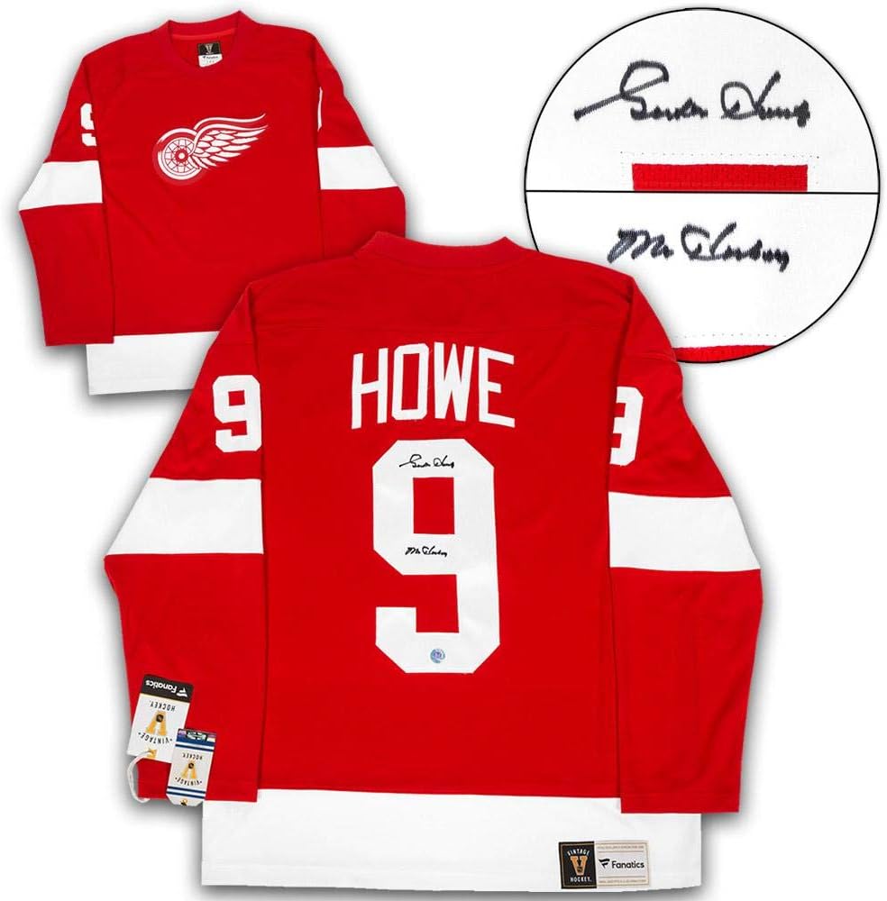 howe hockey jersey