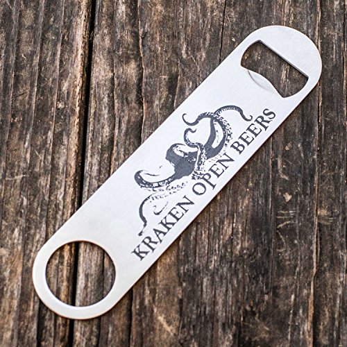 Kraken open beers - bottle opener