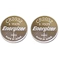 Energizer CR2032 Lithium Battery 3V Coin Cell (Value Pack of 2)