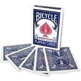 Double Back Cards (Bicycle) - blue/blue