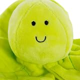 Petface Foodie Faces Fluffy Sprout Plush Dog Toy with Squeaker view 4