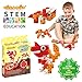 Click-A-Brick Dino Pals 30pc Building Blocks Set | Best STEM Toys for Boys & Girls Age 4 5 6 Year Old | Fun Kids 3D Construction Puzzle | Top Educational Learning Gift for Children Ages 4-10