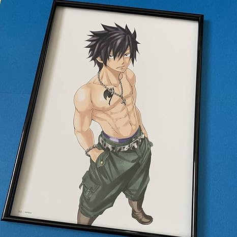 Amazon Fairy Tail フェアリーテイル イラスト 切り抜き 額装品 B 10 真島ヒロ 少年マガジン Rave Edens Zero アートポスター おもちゃ ホビー