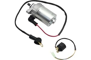 Vkinman V31200DGF020LL Starter Motor Kit Replacement for Can-Am DS70 DS70 Mini DS90 DS 90 X DS 90 4T Mini DS90 X Mini, Replac