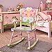 Fantasy Fields - Magic Garden Hand Painted Wooden Rocking Chair
