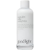 Good Light Moon Glow Milky Toner. Dreamy, Ultra-Light Hydrating Milk Toner for Face. Made with Niacinamide, Ceramides, and AHAs for Glass Skin. Vegan, Fragrance Free Korean Skin Care. 3.38 Fl. Oz.