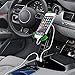 Car Mount, Charger Mount - MixcTech Universal 360 Rotation Car Mount Holder with Dual USB 2.1A Charger For iPhone 7/7 Plus, 6s/6s Plus, iPhone Se, Galaxy S7/S7 Edge, S6/S6 Edge, Motorola, Sony, HTC